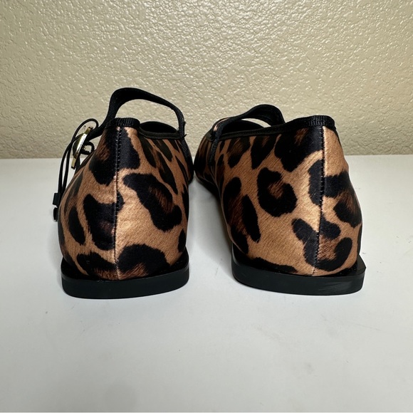 ZARA Animal Print Ballet Flats Leopard - Picture 9 of 14